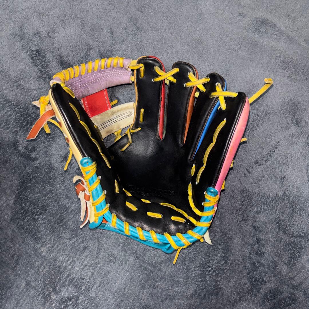 野球グローブ GS レインボーグローブ 当て挟み型 ゴリラスポーツ