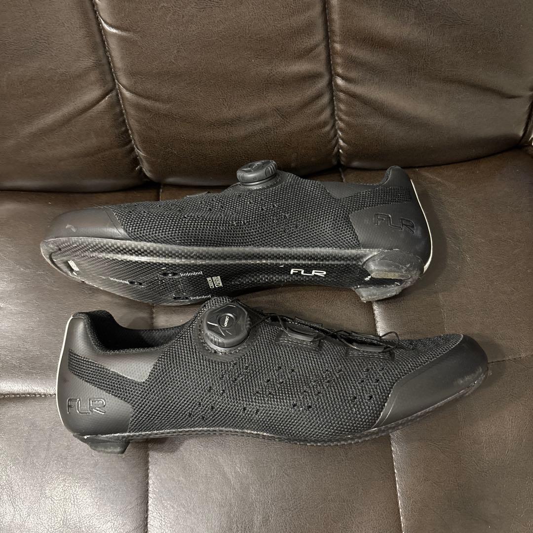 4回使用・FLR FNT-5 ニット素材 サイズ42 27cm 幅広ワイド