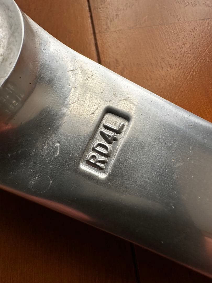 ピスト シングル用 クランク SUGINO RD4 チェーンリング付 165mm