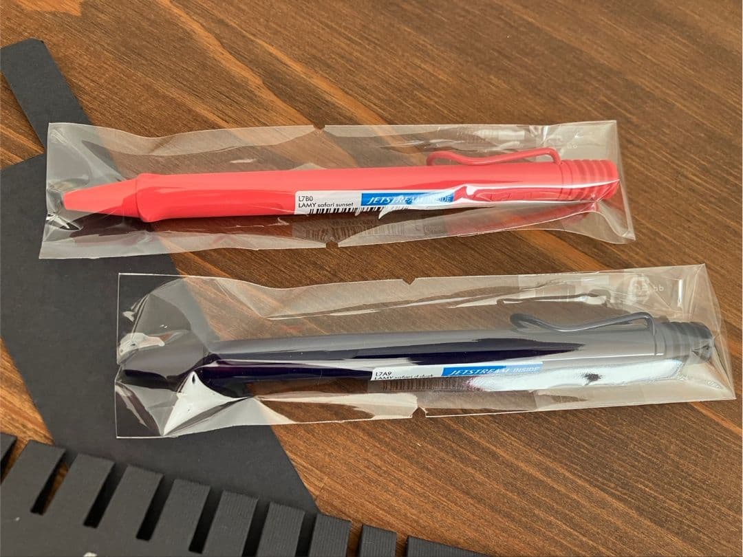 LAMY safari JETSTREAM inside 限定色２本セット