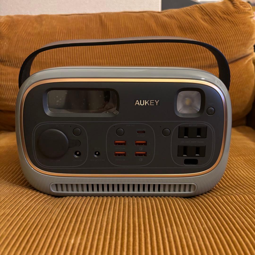 【美品】AUKEY 297WH ポータブル電源 PS-RE03