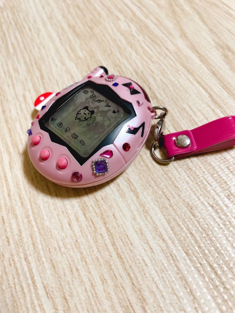 極レア 2004年製 たまごっち キーホルダー付き ピンク vivi 限定