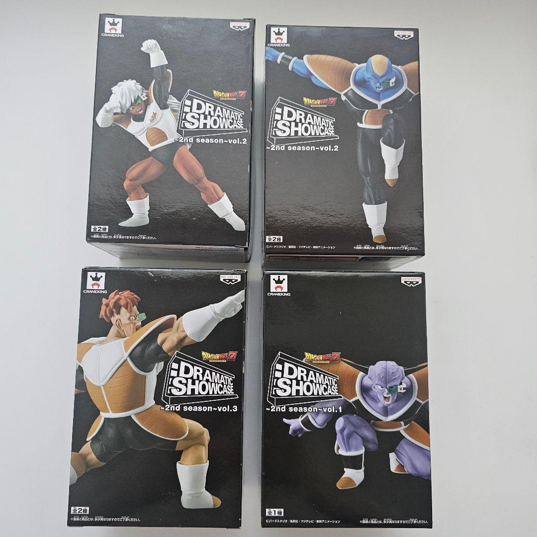 【箱未開封】ドラゴンボールZ DRAMATIC SHOWCASE 4体セット