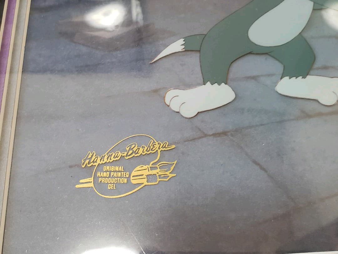 トムとジェリー Tom and Jerry セル画 サイン付き