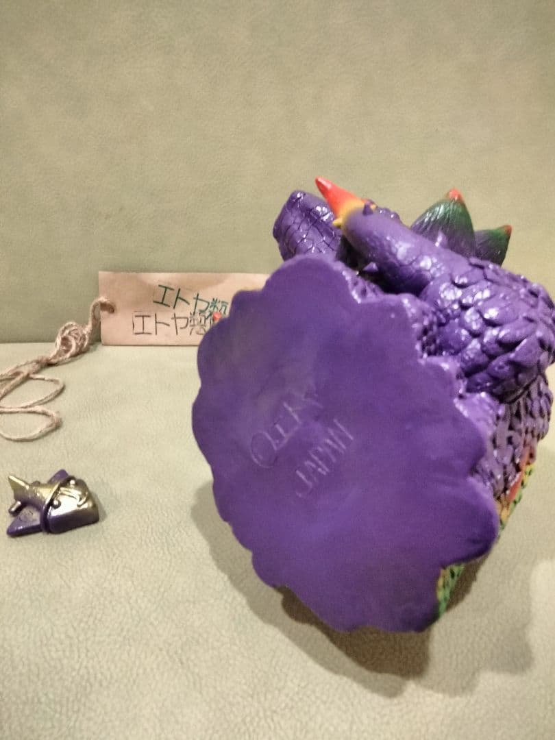 ソフビ　monstock 超古代神類ポゴンゴ　紫　izumonster 安楽安作