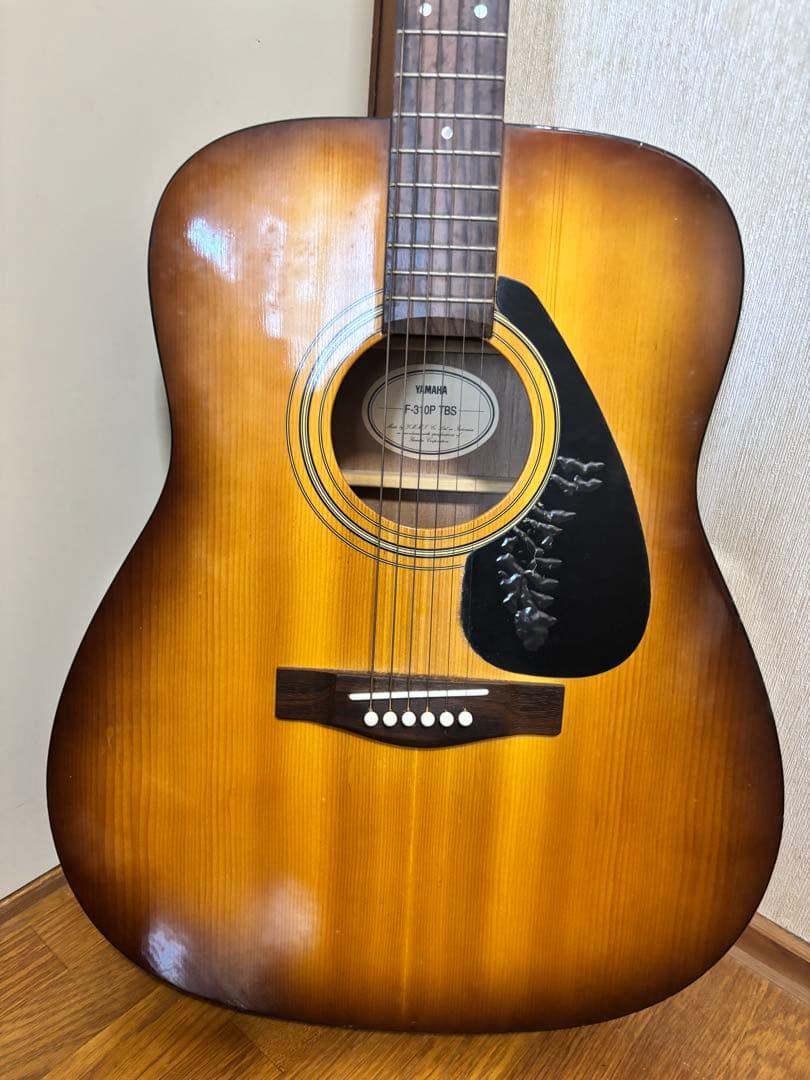 YAMAHA F-310P TBS アコースティックギターサンバーストケース付き
