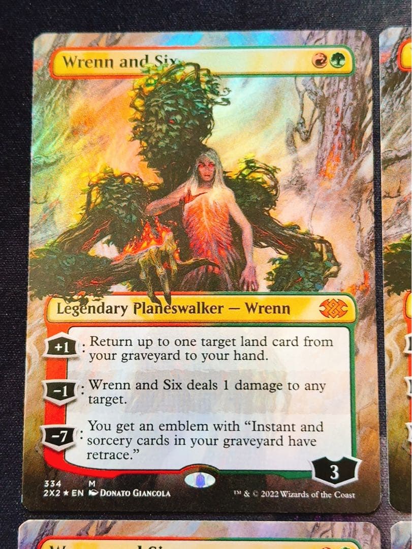 【ショーケースfoil】レンと六番　英語　4枚セット