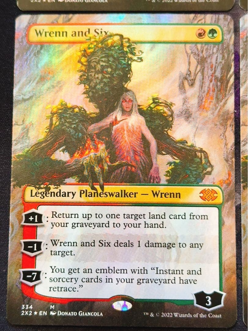 【ショーケースfoil】レンと六番　英語　4枚セット