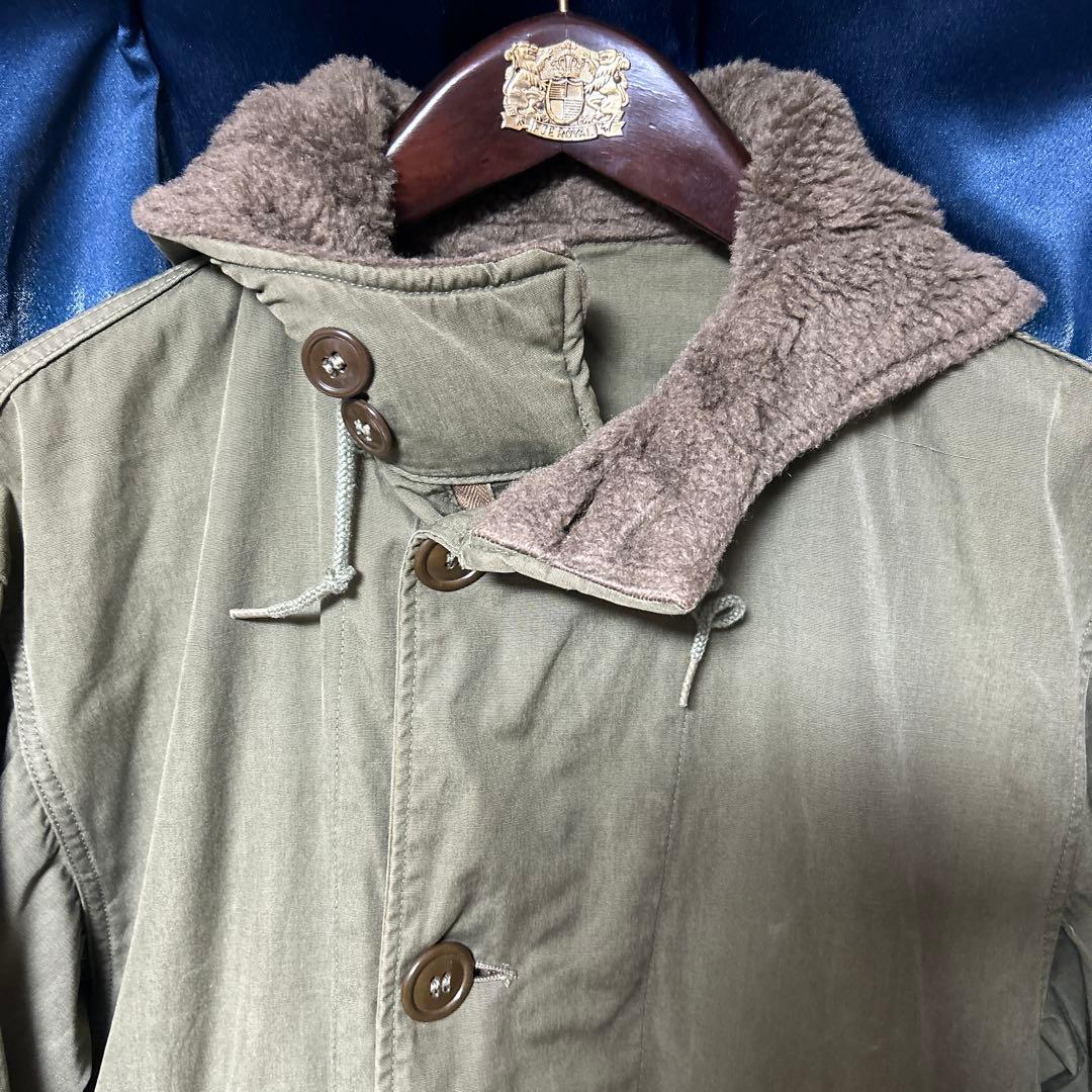 希少 レア 米軍実物 M45 オーバーコート フィールドパーカー 40s 陸軍