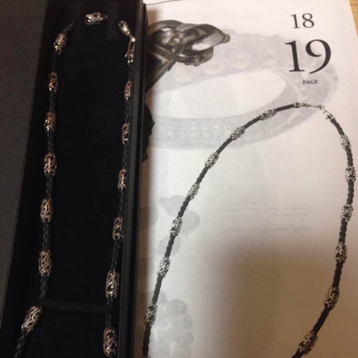 氷室京介 レザーチョーカー KHロゴ 希少品