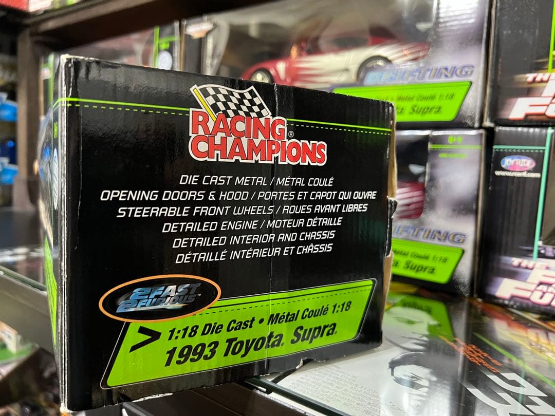 ミニカー FAST&FURIOUS 1993 Toyota Supra 1/18