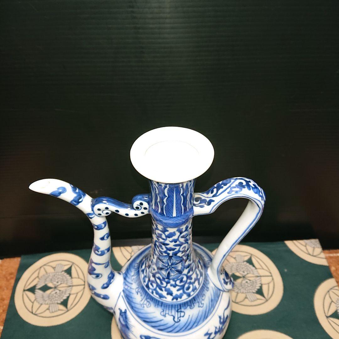 染付、大清乾隆年製、アンティーク