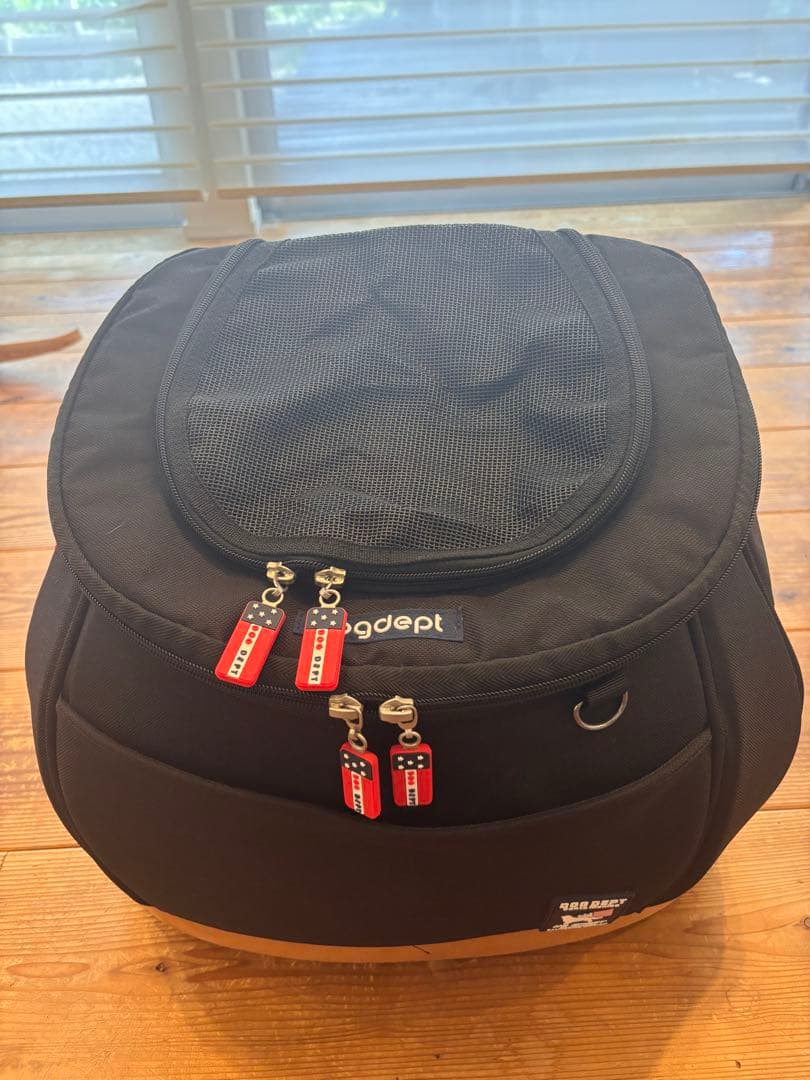 Dog Dept ブラックキャリーバッグ