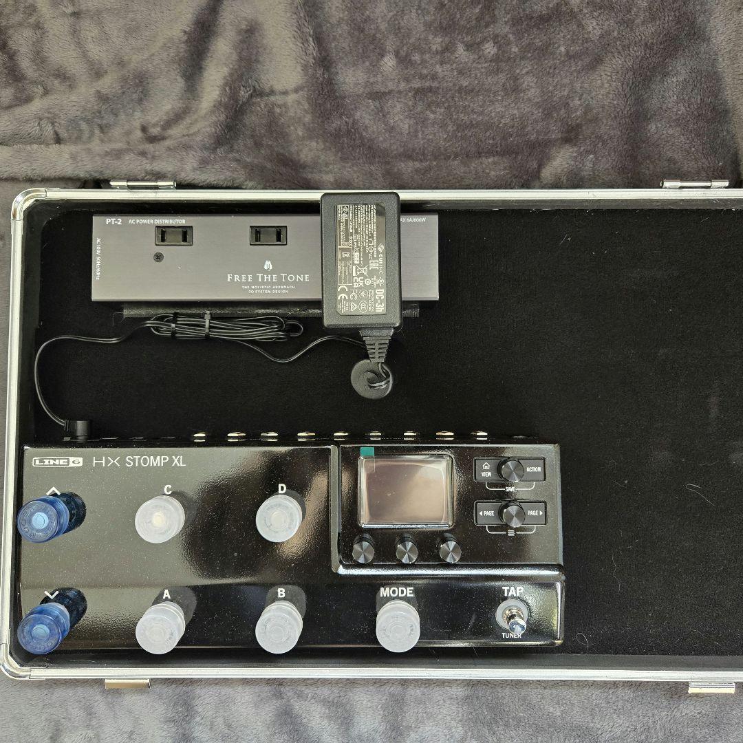 hxstomp xl、 freethetone pt-2、e.d.gearボード