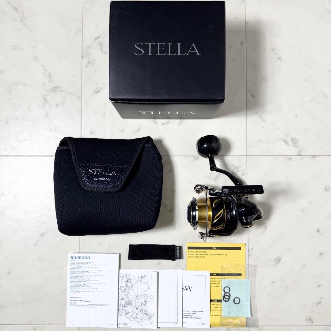 超美品 SIMANO 20 STELLA ステラ SW 6000HG 付属品付