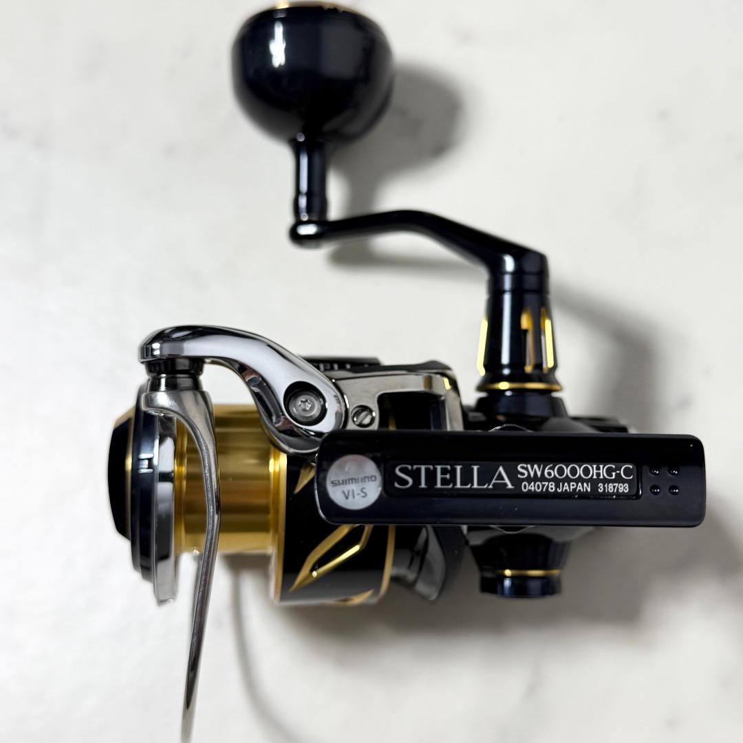 超美品 SIMANO 20 STELLA ステラ SW 6000HG 付属品付