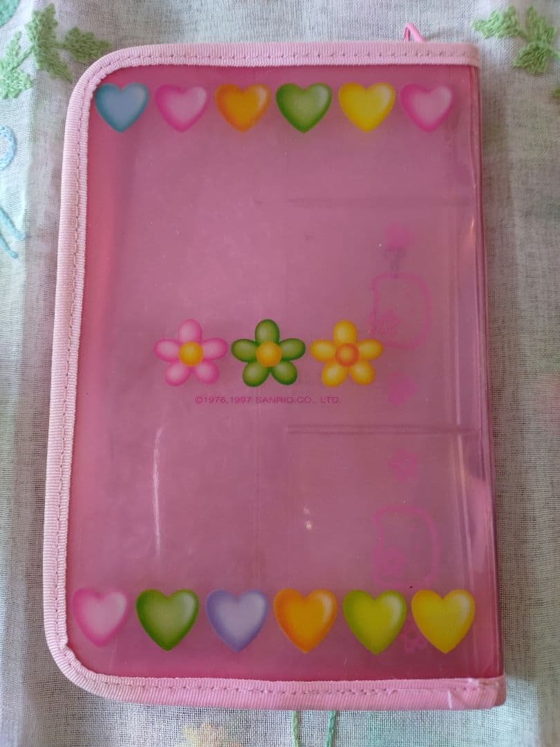 レトロ　希少　ハローキティ　カオハナ　マルチケース