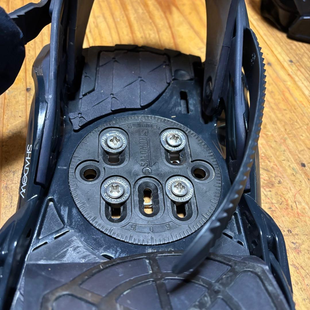 Salomon District ブラック ビンディング　shadowfit
