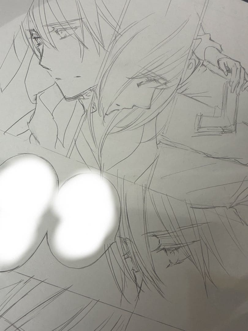 ヴァンパイア騎士原画展 限定 直筆「原稿下絵」