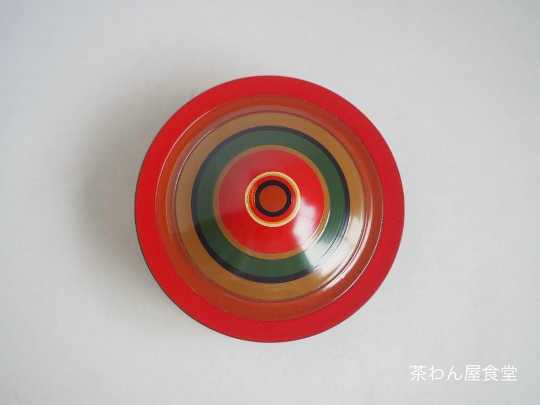 5代川端近左造『独楽塗香合』（共箱）