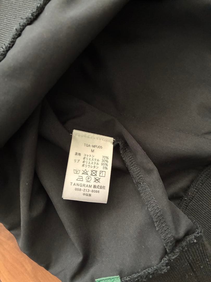 TANGRAM TURF WIND SHIRTS サイズM ブラック　アウター