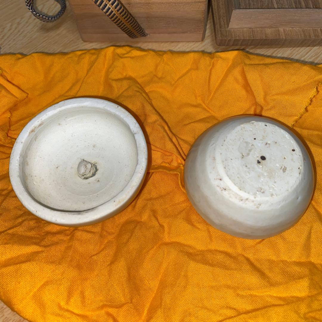 白磁香合　石榴　宋時代