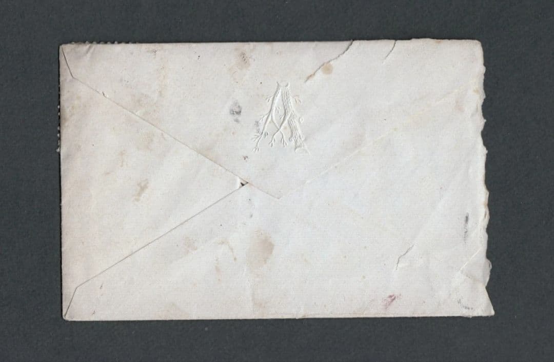 1870年 アメリカ 切手 最古の使用例 レア カバー グリル 3c US