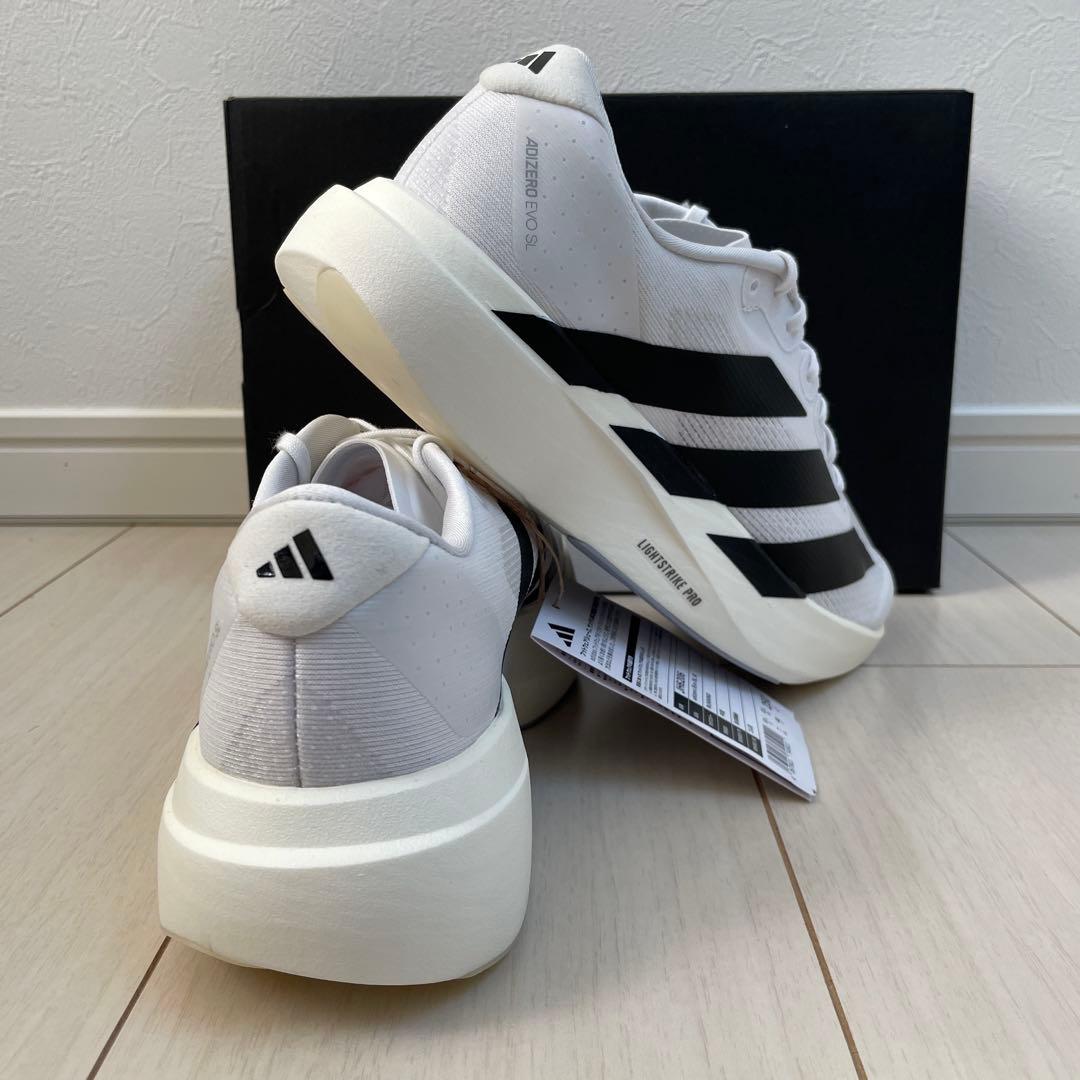 新品 アディダス 25.0cm アディゼロ EVO SL