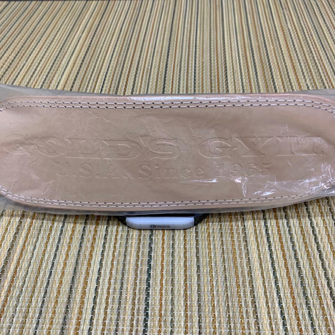 ゴールドジム G3322 EXレザーベルト　サイズM