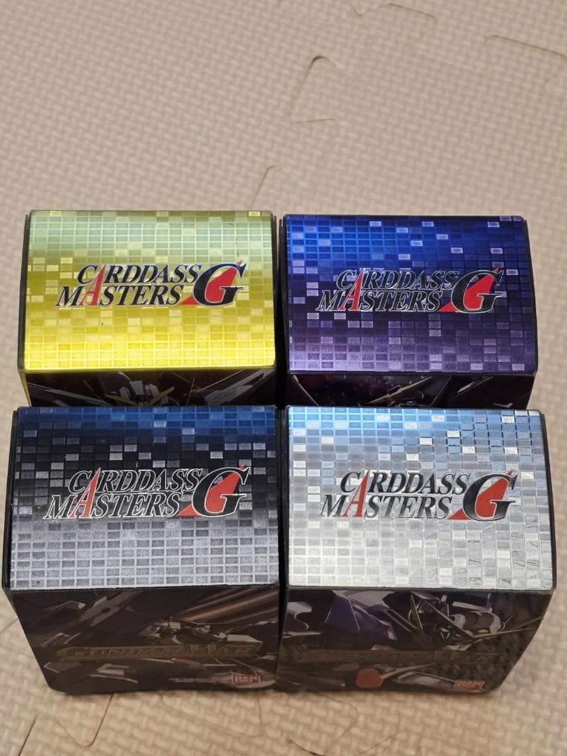 【超貴重・激レア】ガンダムカードゲーム デッキケース6個セット