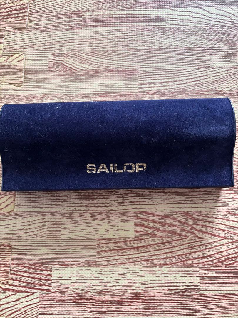 SAILOR 万年筆 黒 14Ｋ　未使用 カートリッジ付き