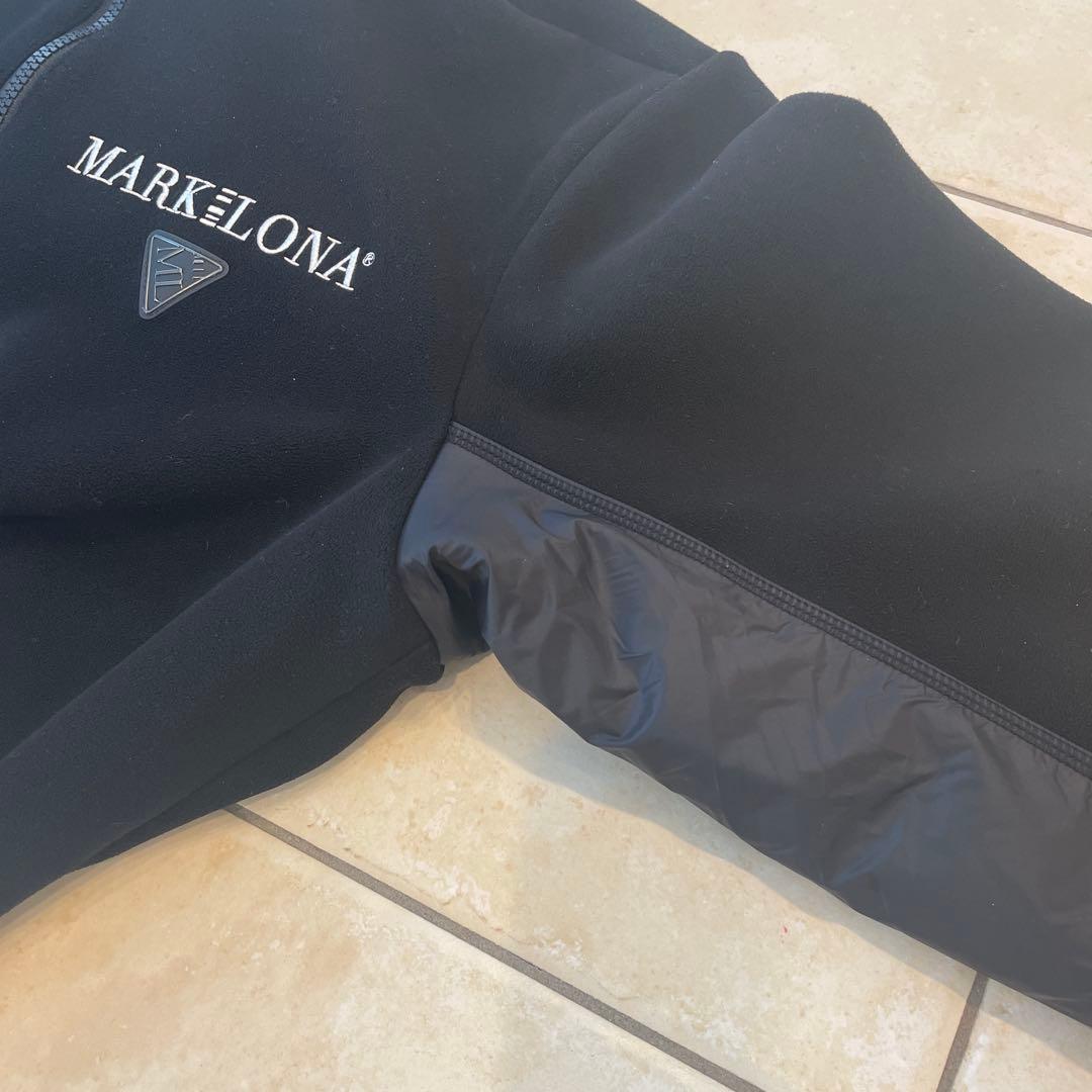 超美品MARK&LONA ブラック フリースジャケット46サイズ