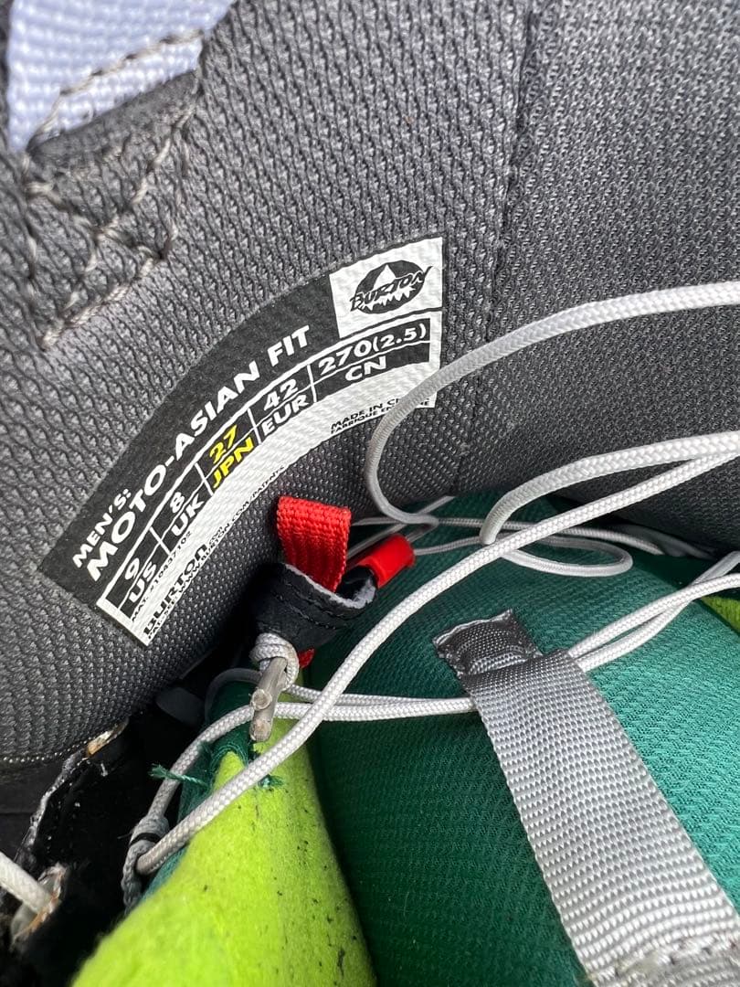 ジャンク品 BURTON MOTO-ASIAN FIT 27cm