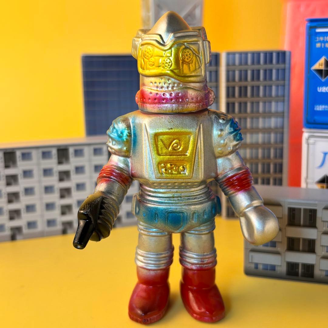 M1号 ミニサイズ ソフビ ユートム 後藤彩色所塗装 ブルマァク