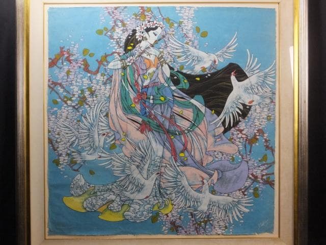 《お引取限定》バオ・フェン　直筆サイン『CHERRY BLOSSOM』0418P