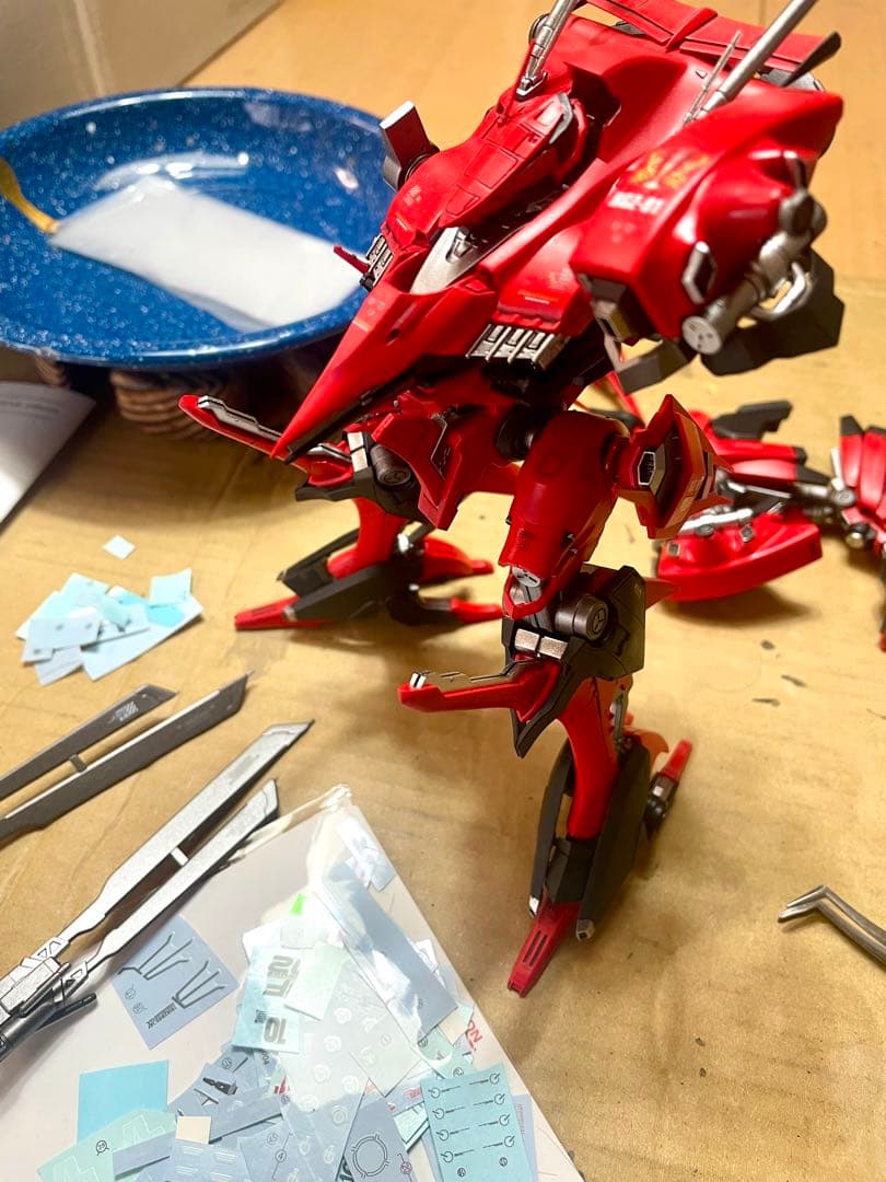 レイレナード 03-AALIYAH クラースナヤ FPVer. 全塗装　完成品