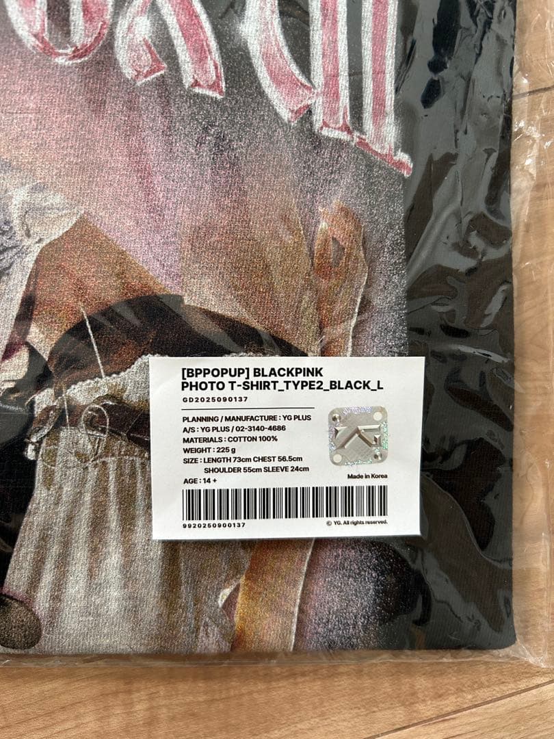 【公式完売品】BLACKPINK PHOTO T-SHIRT_TYPE2 L