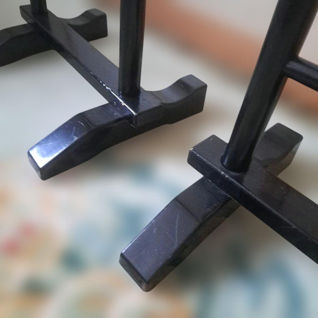 橦木(しゅもく)　3本セット　帯、着物反物掛け