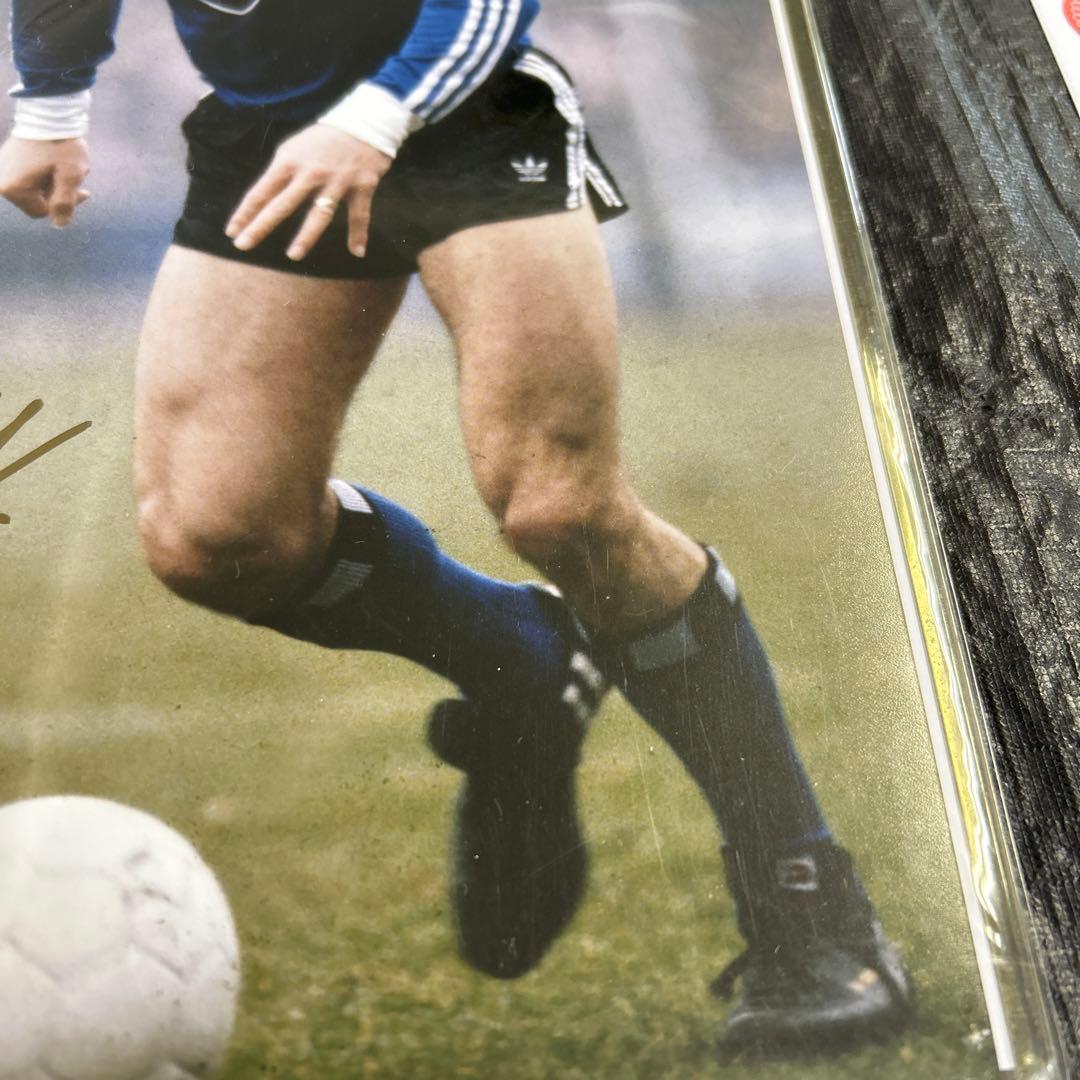 元イングランド代表　ケビン キーガン　ハンブルガーSV  直筆サイン入りフォト