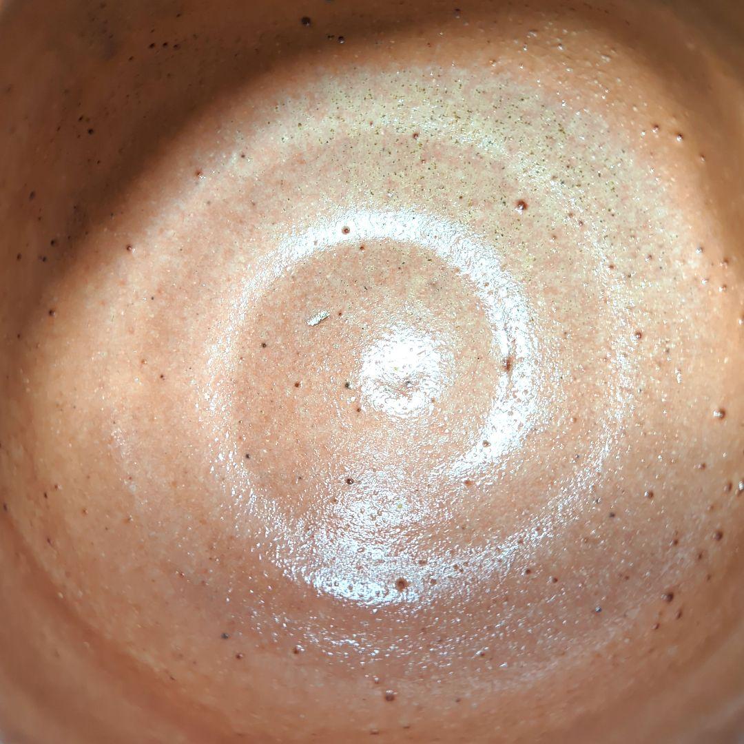 茶道具　 抹茶茶碗　　備前志野　藤原 一門