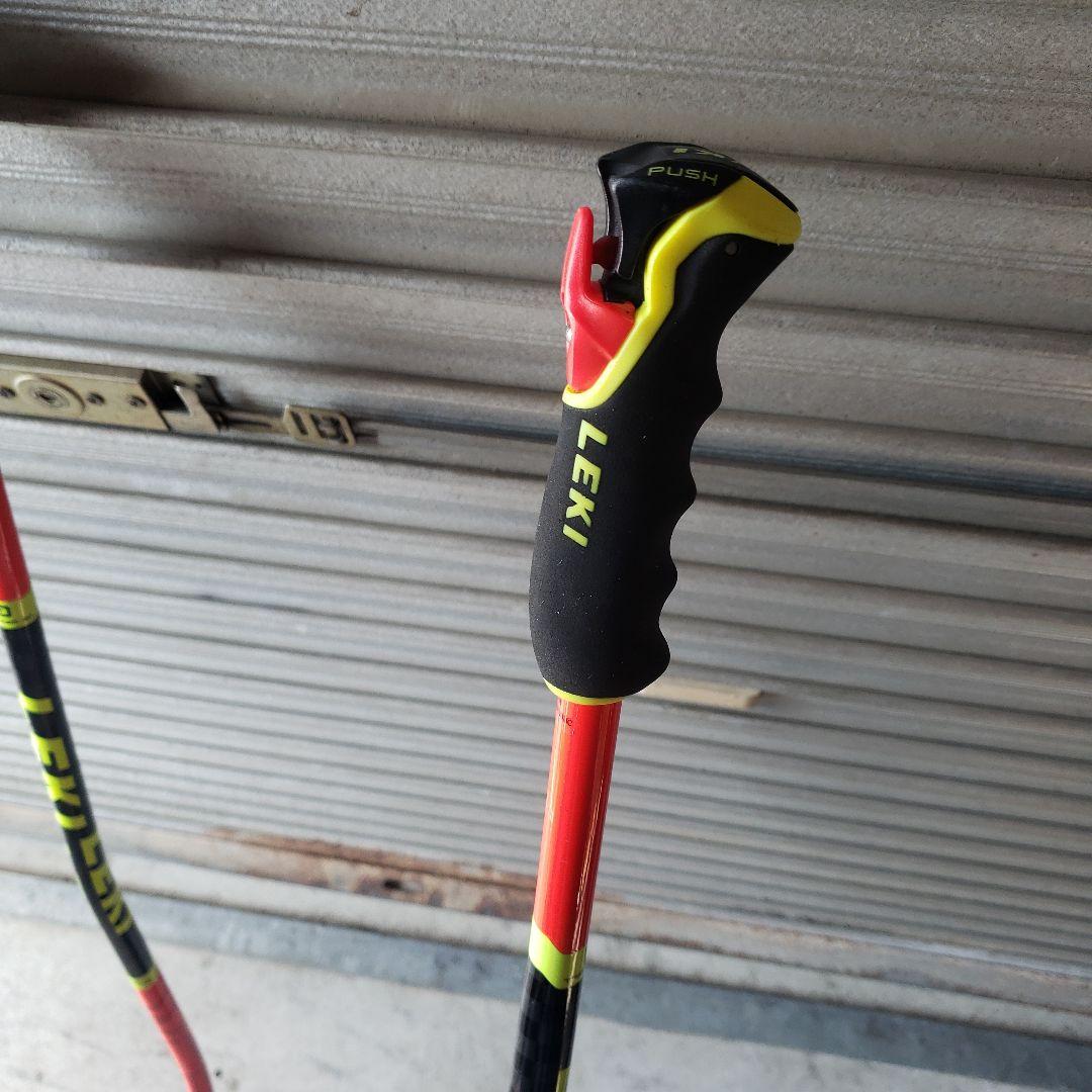 【LEKI 】GS トリガー3Dストック　120センチ