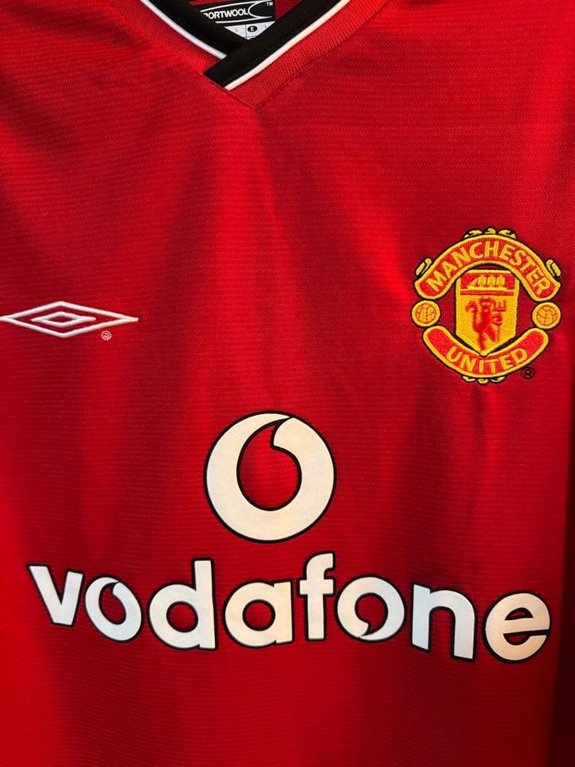 マンチェスターユナイテッド　ユニフォーム　ライアンギグス　00/02