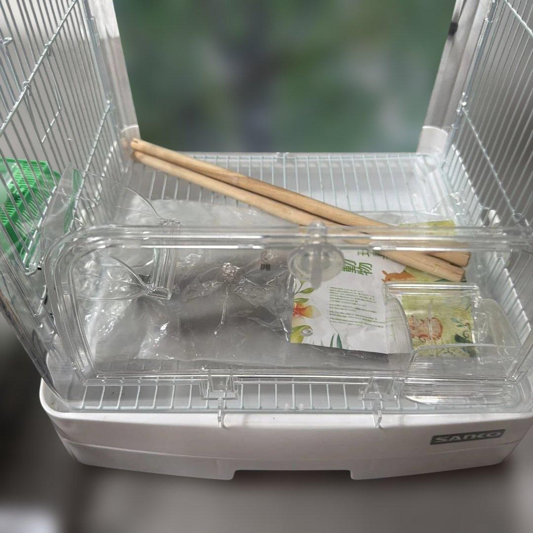 SANKO ケージ & マルカン ミニマルサーモヒータ、その他付属品沢山付き