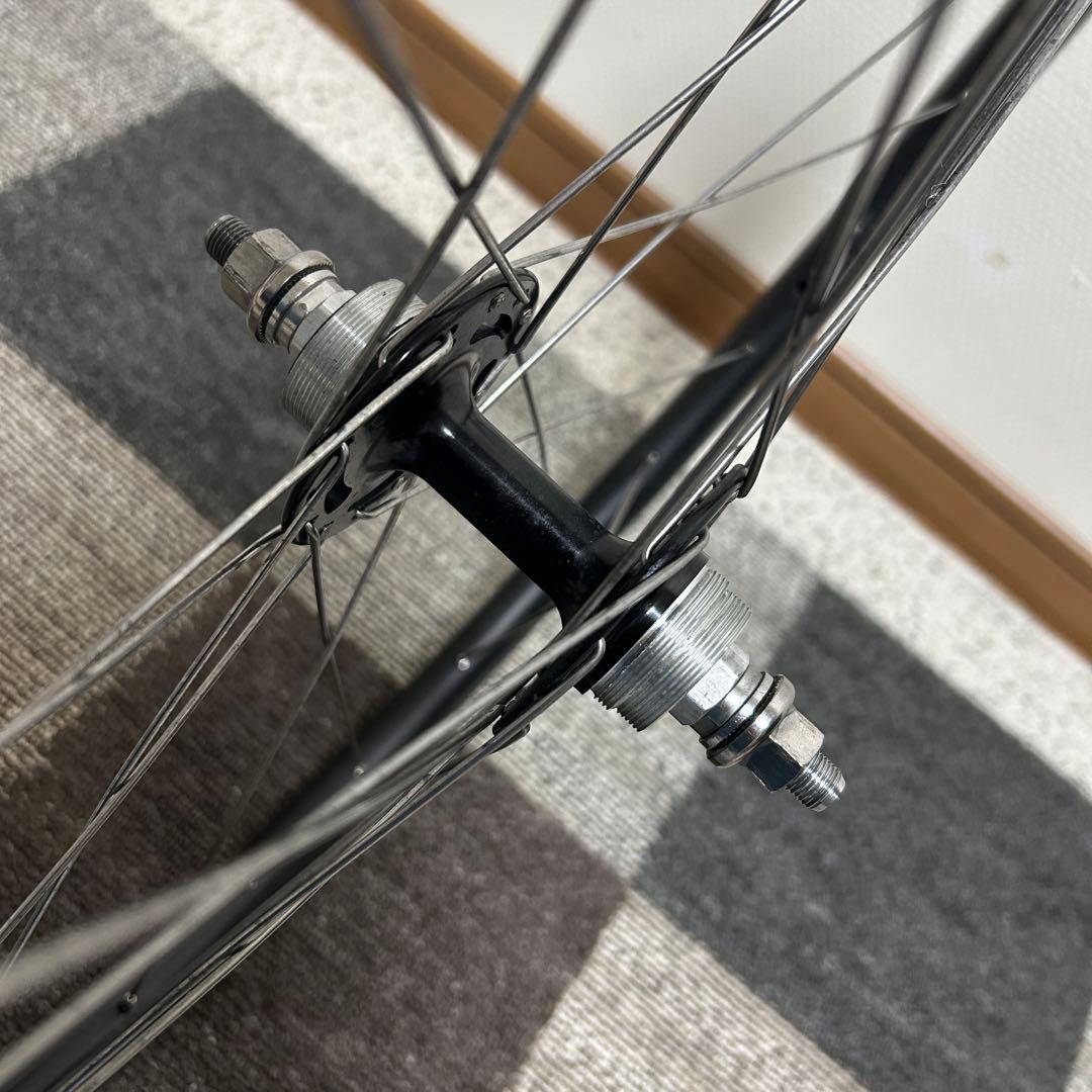 ピスト カーボンホイールセット クリンチャー　タイヤ無し