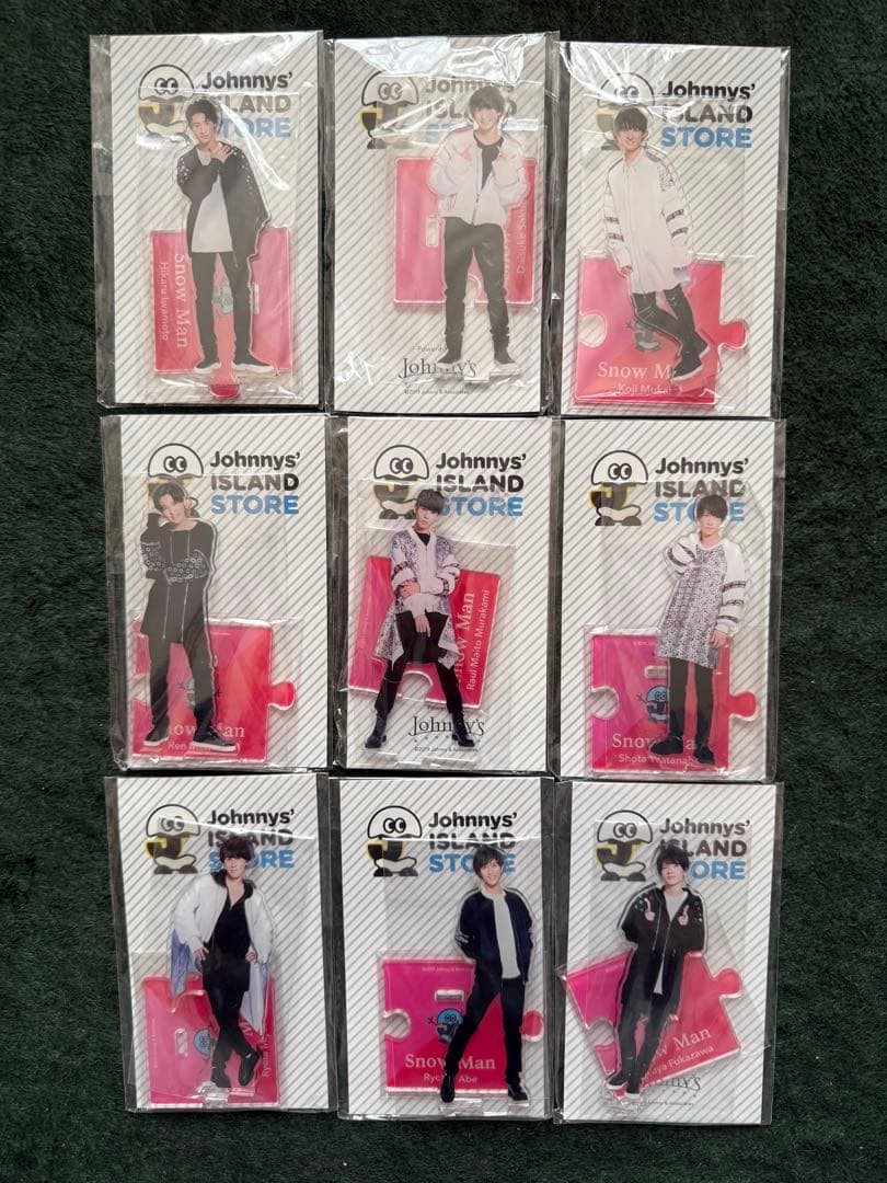  Man アクリルスタンド 9個セット