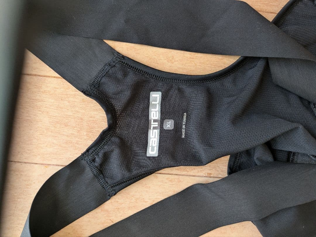 は*る様 Castelli POLARE 4 BIBTIGHT XL ブラック