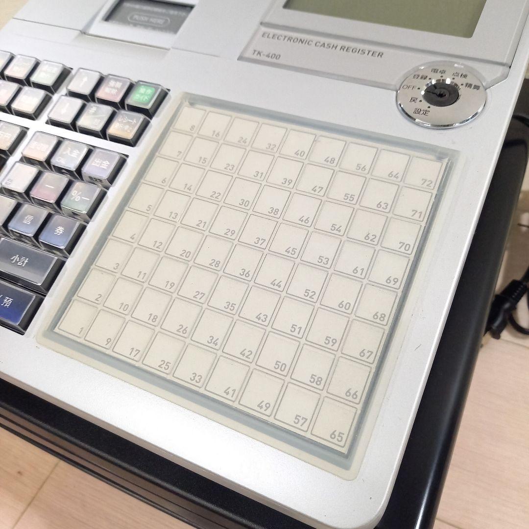 CASIO レジスター TK-400 カシオ ドロアキー欠品