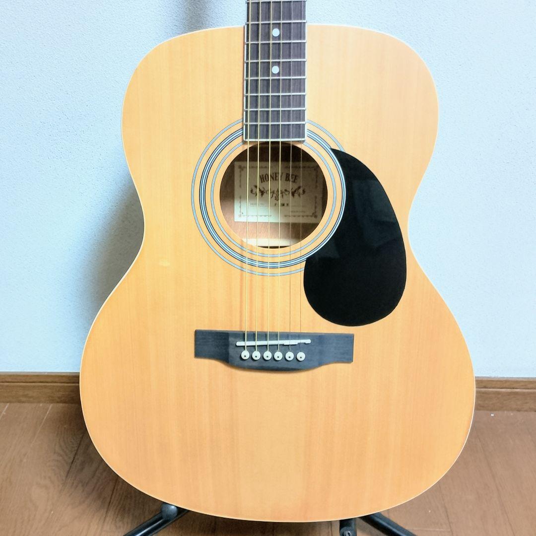 美品　HONEY BEE　F-15M /N　マット仕上げ　アコースティックギター