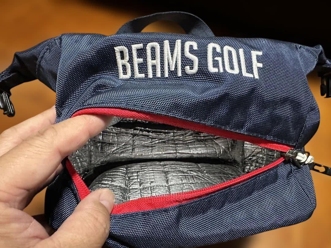 BEAMS GOLF ネイビー カートバッグ