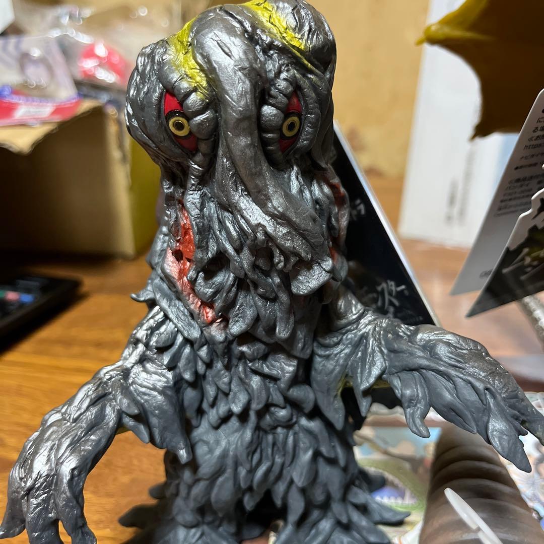 ゴジラ　キングギドラ　デストロイア　メカゴジラ　モスラ幼虫ソフトフィギュアセット